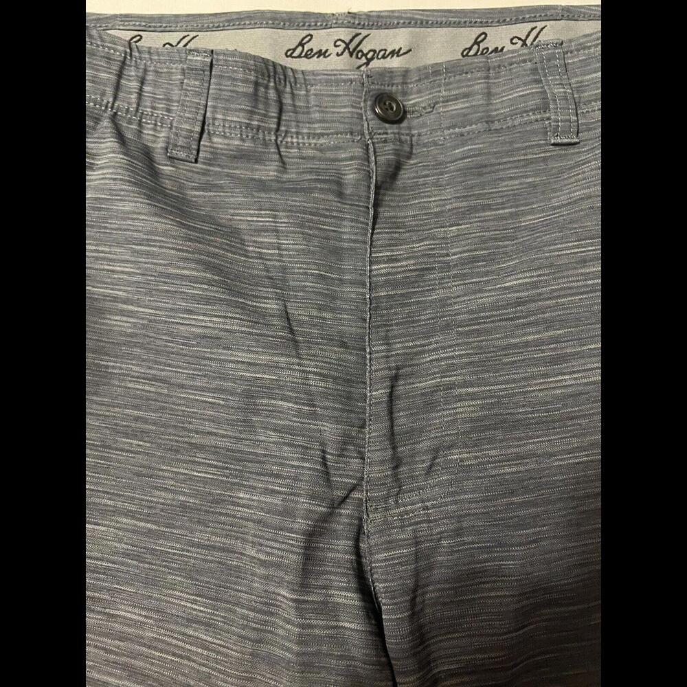 Ben Hogan Men’s Gray Golf Shorts Size 30 With 10 Inch Inseam - Picture 8 of 12